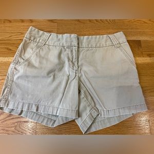 J. Crew Classic Chino Shorts Size 8 GUC